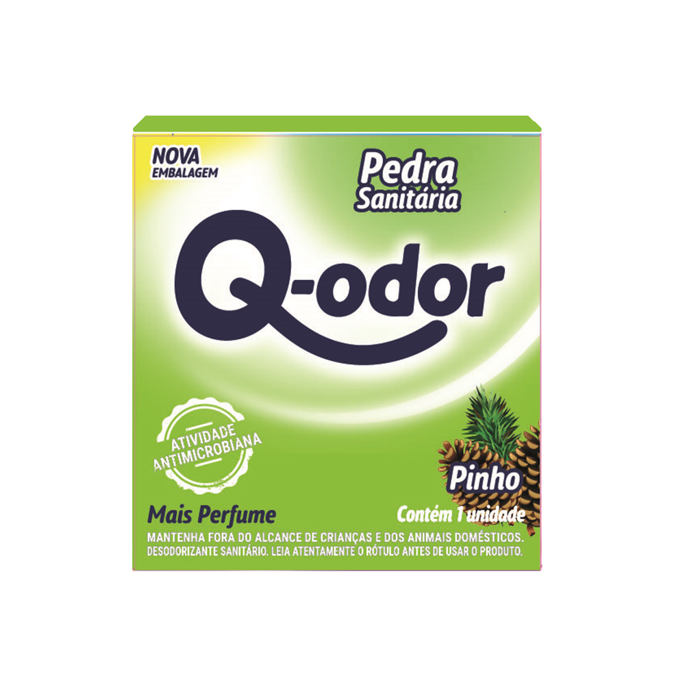PEDRA SANITARIA Q-ODOR PINHO 40G