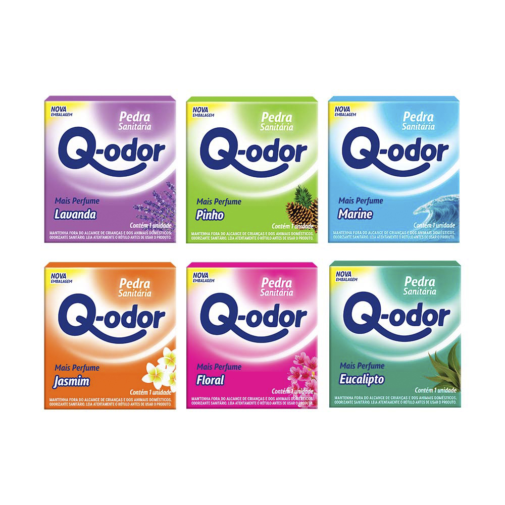 PEDRA SANITARIA Q-ODOR MISTA 40G