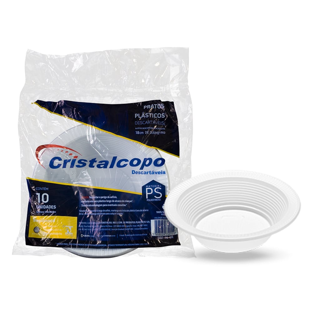 CUMBUCA BRANCA PARA CALDOS CRISTALCOPO 12CM | Multpel