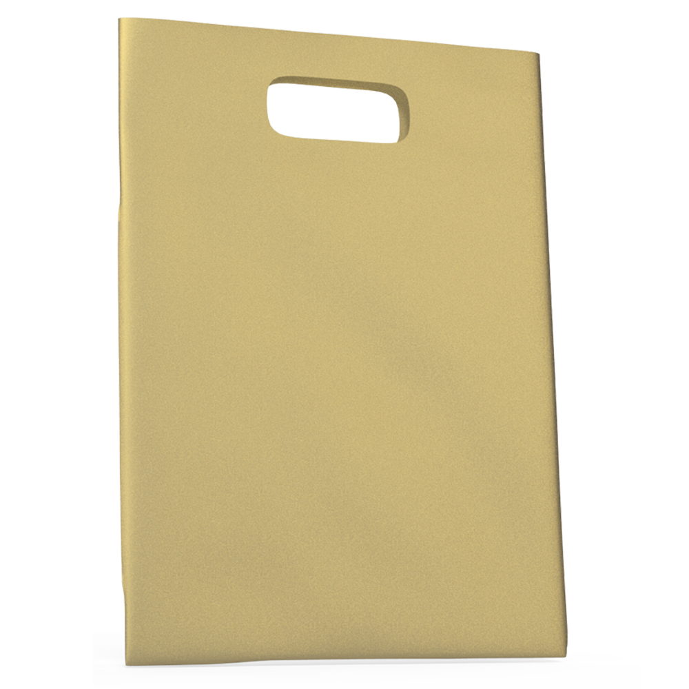 BOLSA SORRISO 16X20 DOURADA