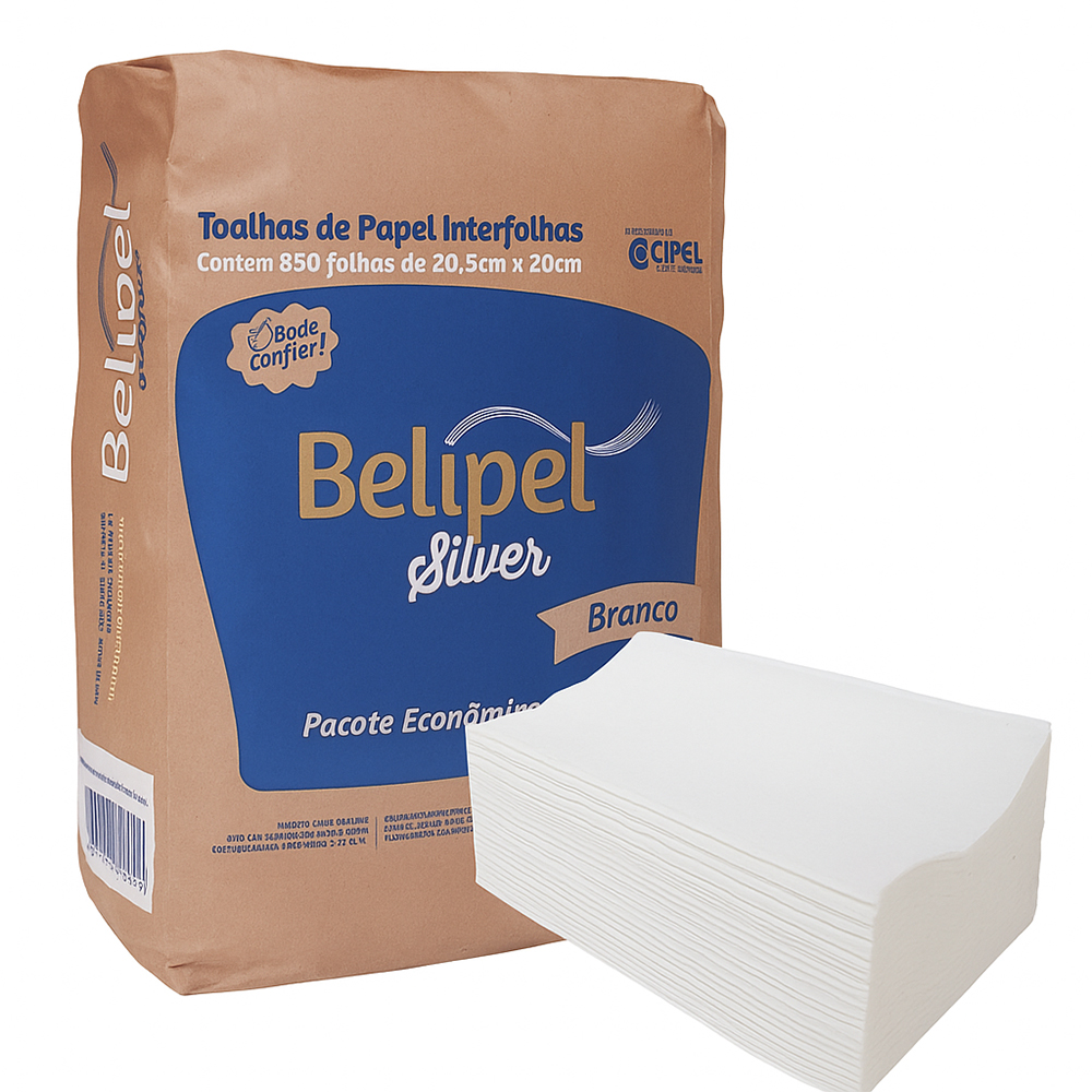TOALHA BELIPEL SILVER BCA 850UN 20,5X20+