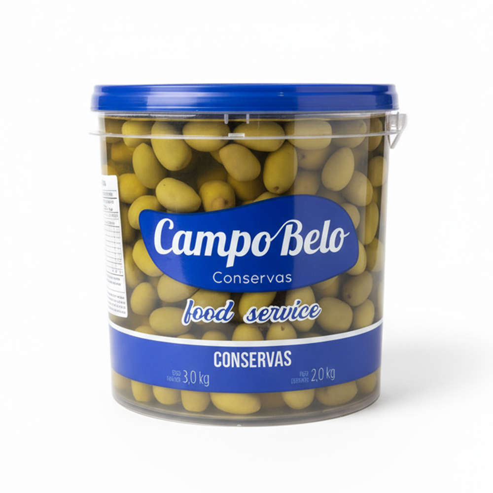 AZEITONA VERDE CAMP.BELO C/CAROC.BD 2KG*