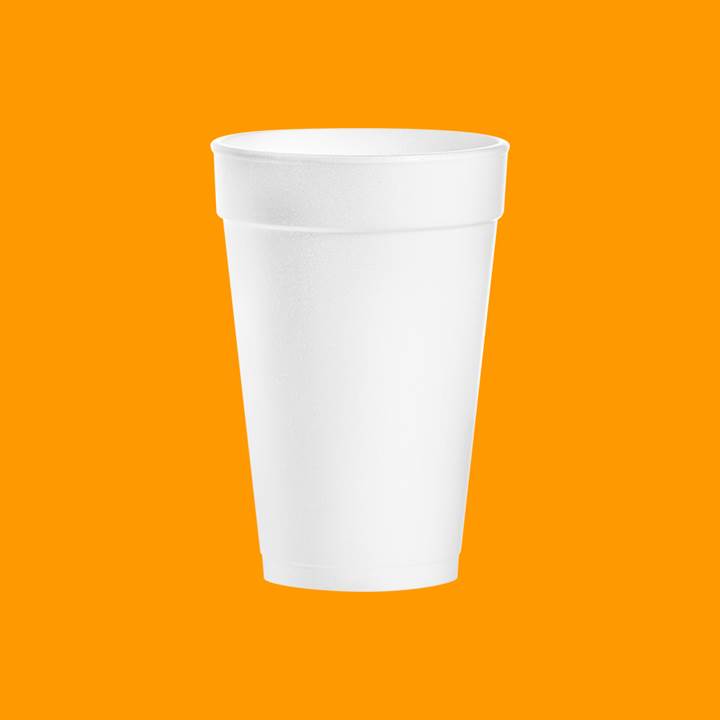 COPO ISOPOR 400ML DART 400J12 Multpel