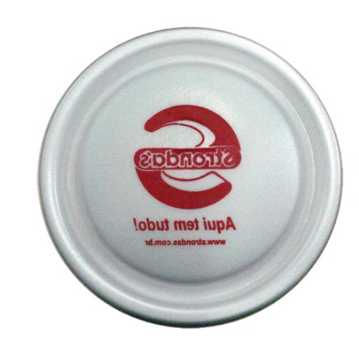 MARMITA DE ISOPOR R7 REDONDO COM TAMPA SPUMAPAC PERSONALIZADO 