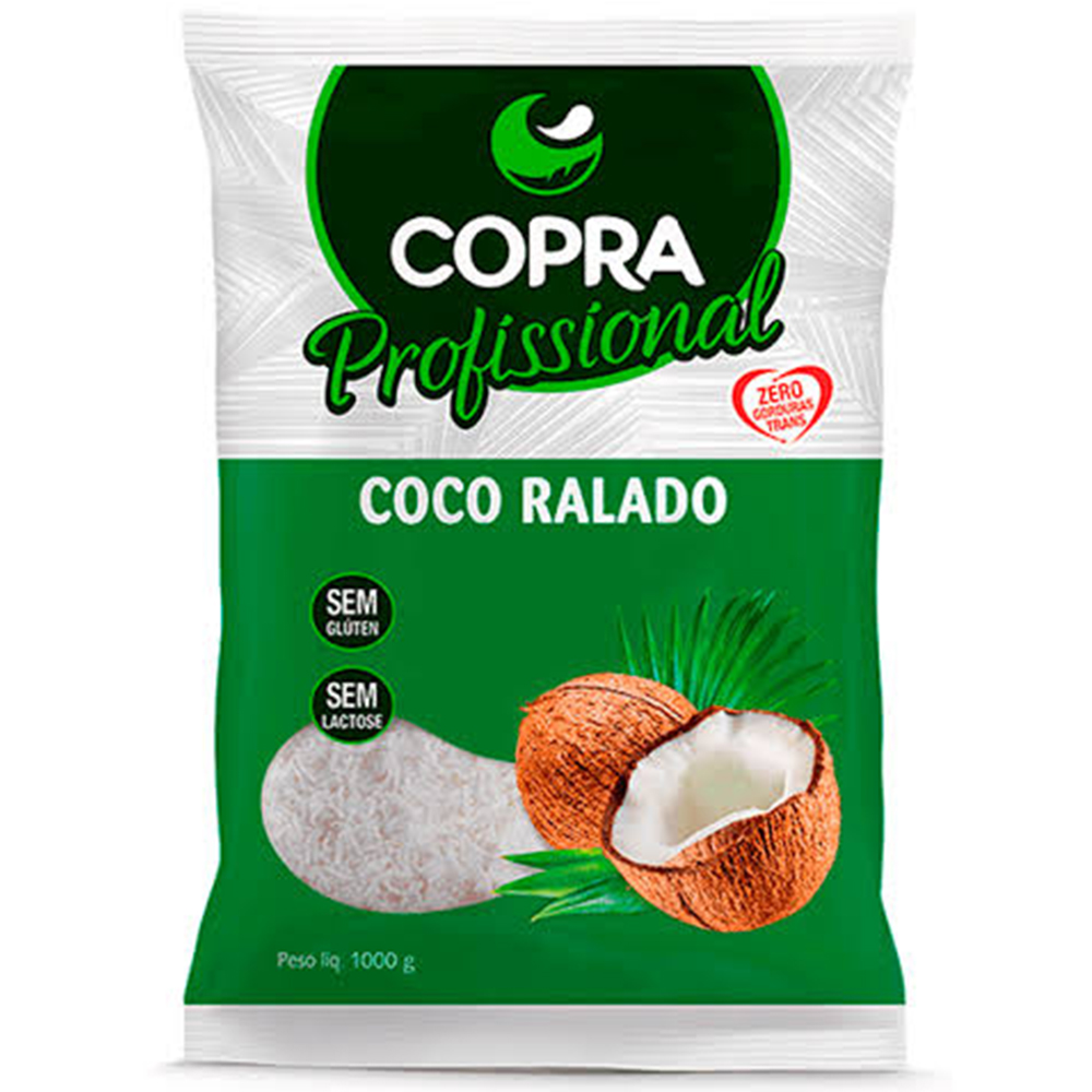 COCO RALADO COPRA UMIDO ADOCADO 1KG