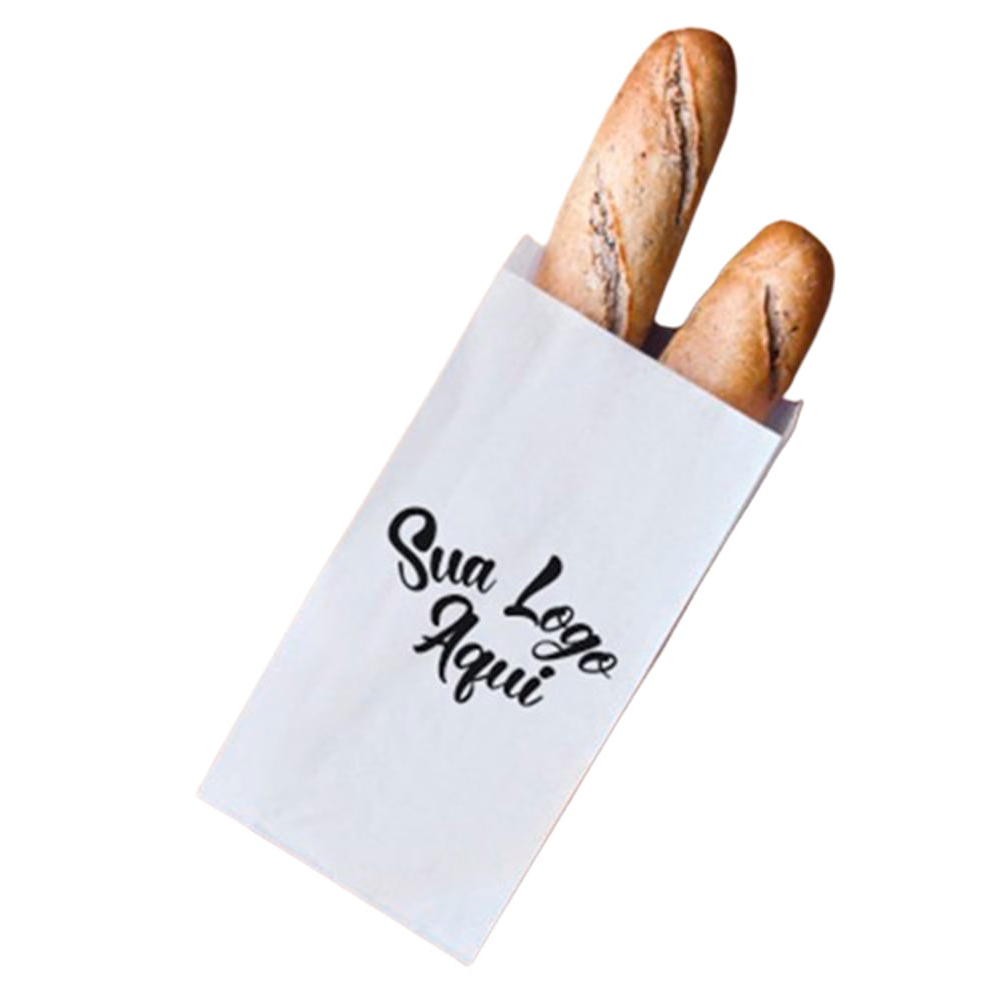 SACO PAPEL ENCOPEL BRANCO 1KG PERSONALIZADO