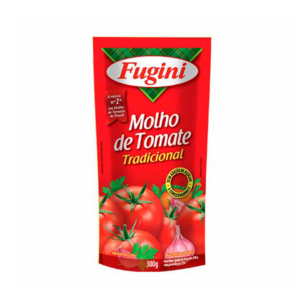MOLHO TOMATE TRAD.FUGINI SACHE 0300G+