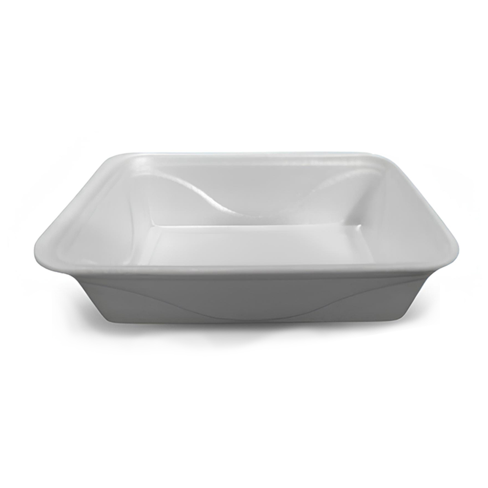 MARMITA ISOPOR RETANGULAR PEQUENA 500ML DM70 DARNEL SEM TAMPA