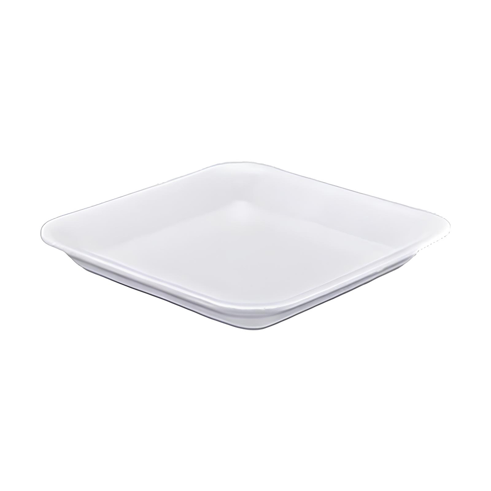 BANDEJA BRANCA TRL-01=B1R 15X15X1,8CM TOTALPLAST