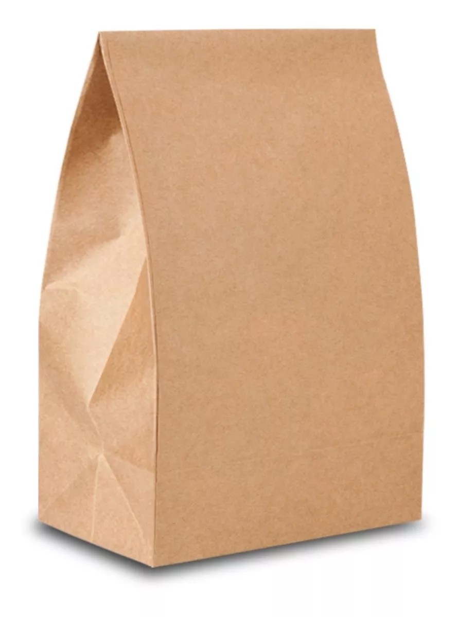 SACO PARA LANCHE LISO 20KG 28X18X36