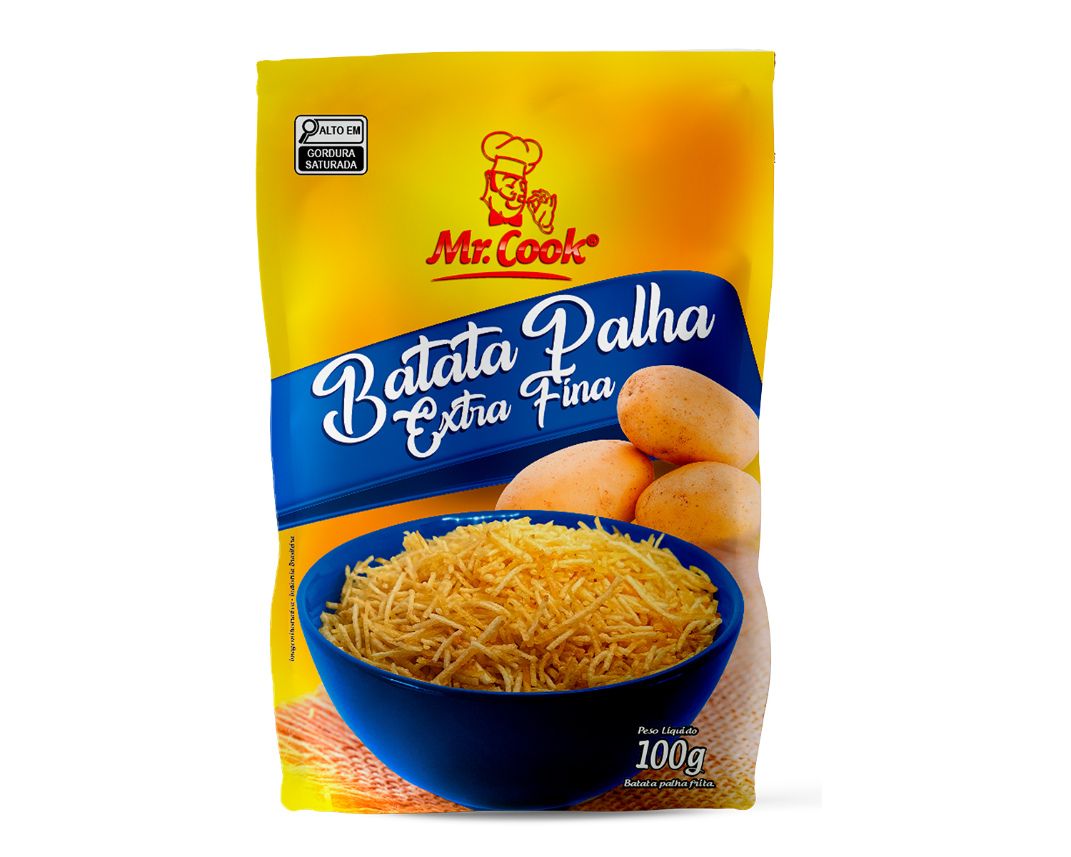 BATATA PALHA MR COOK EXTRA FINA 100G | Multpel