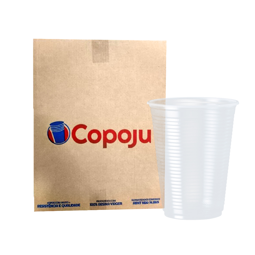 COPO PLASTICO COPOJU TRANSPARENTE 200ML | Multpel