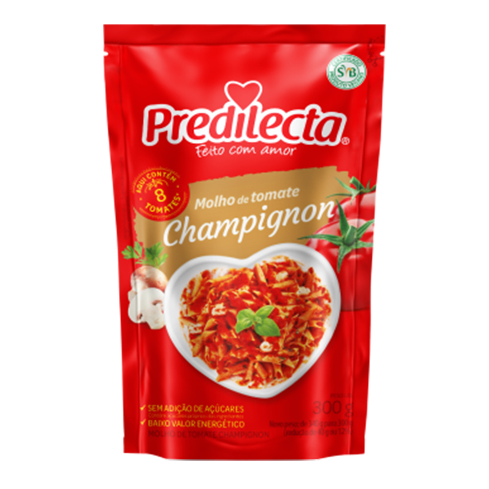 MOLHO CHAMPIGNON PREDILECTA SACHE 300G