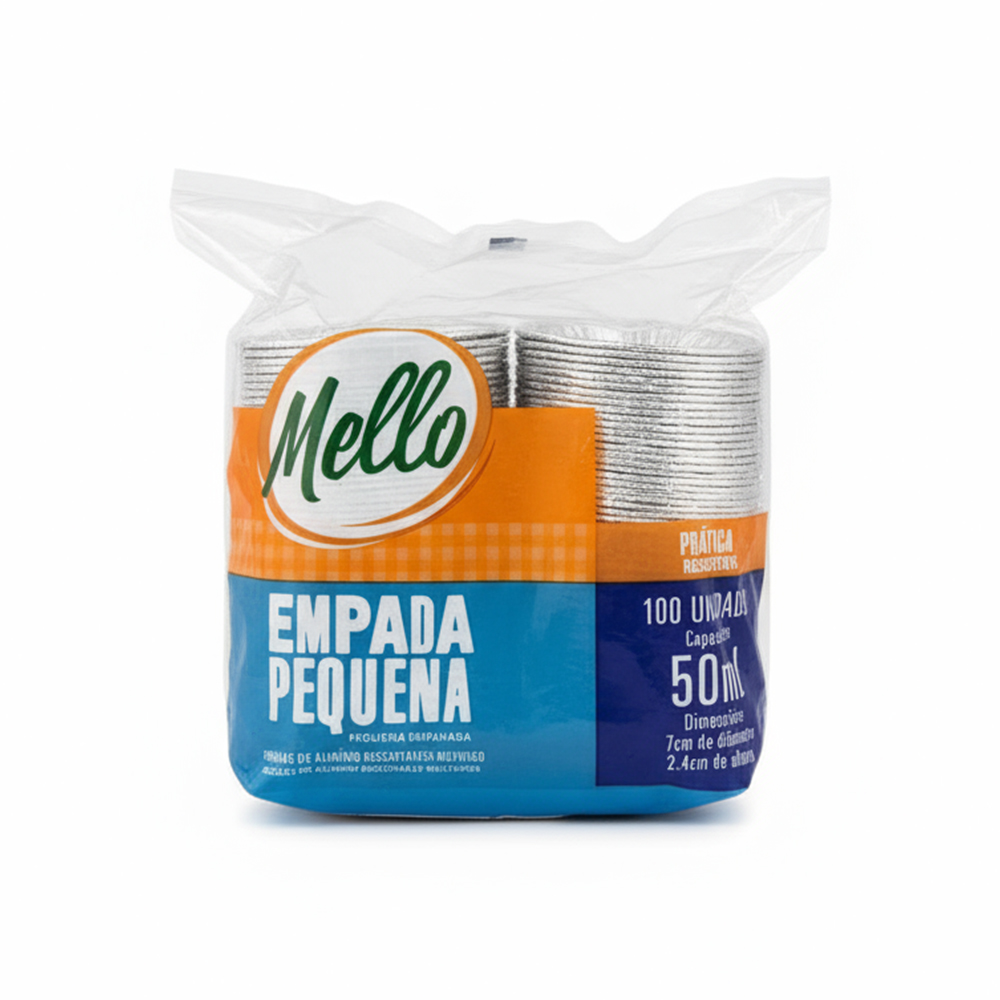 FORMA ALUMINIO MELLO PARA EMPADA 50ML