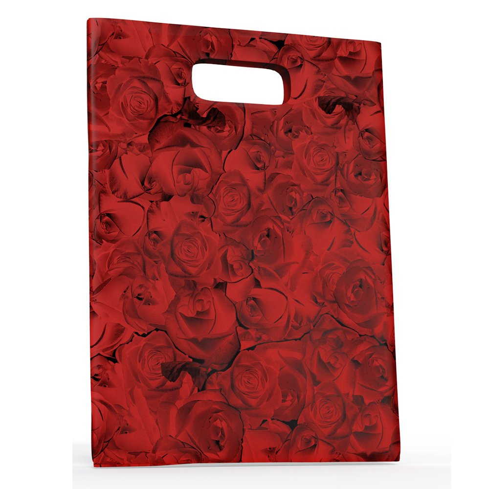 BOLSA SORRISO 20X30 ROSAS