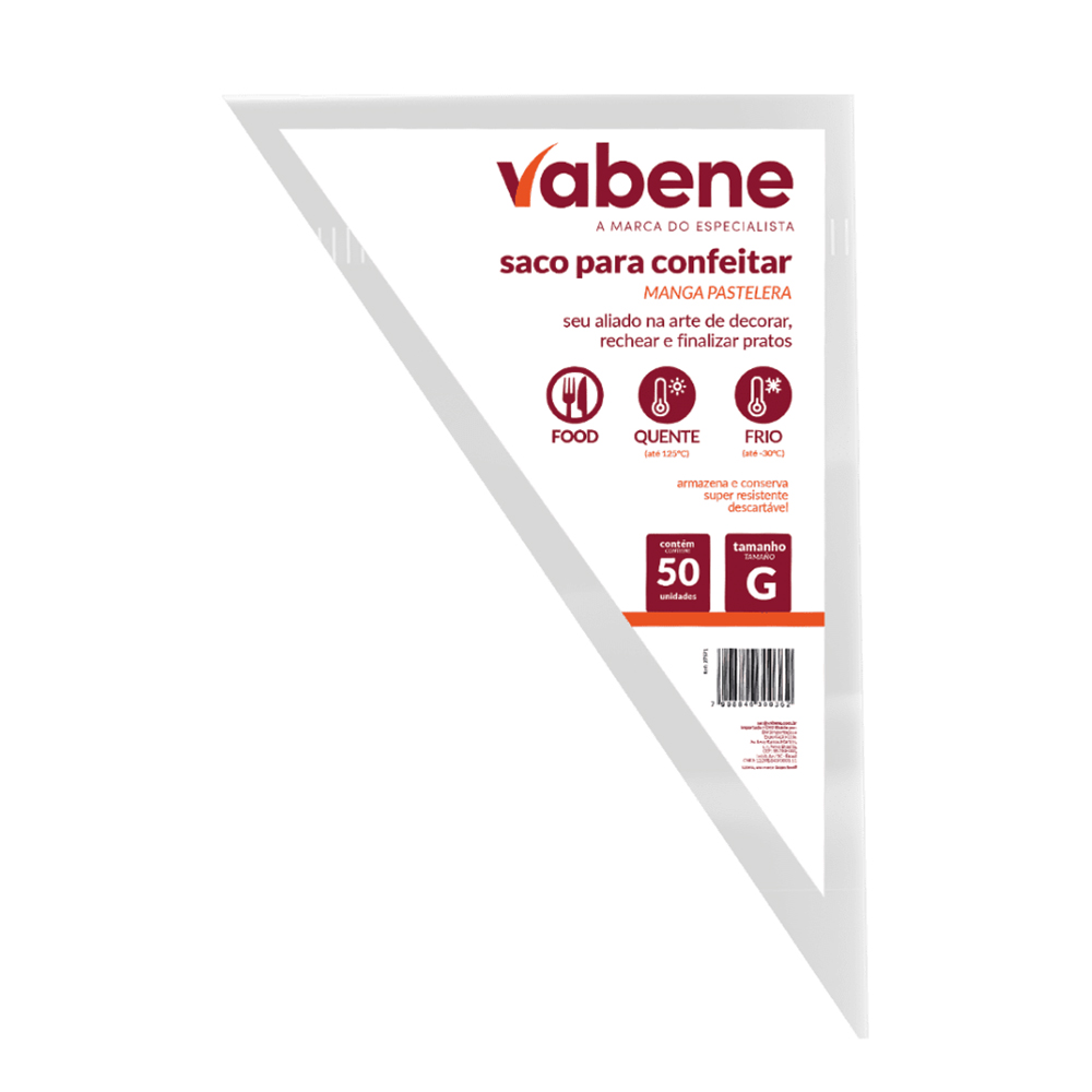 SACO PARA CONFEITAR VABENE G 38X27CM