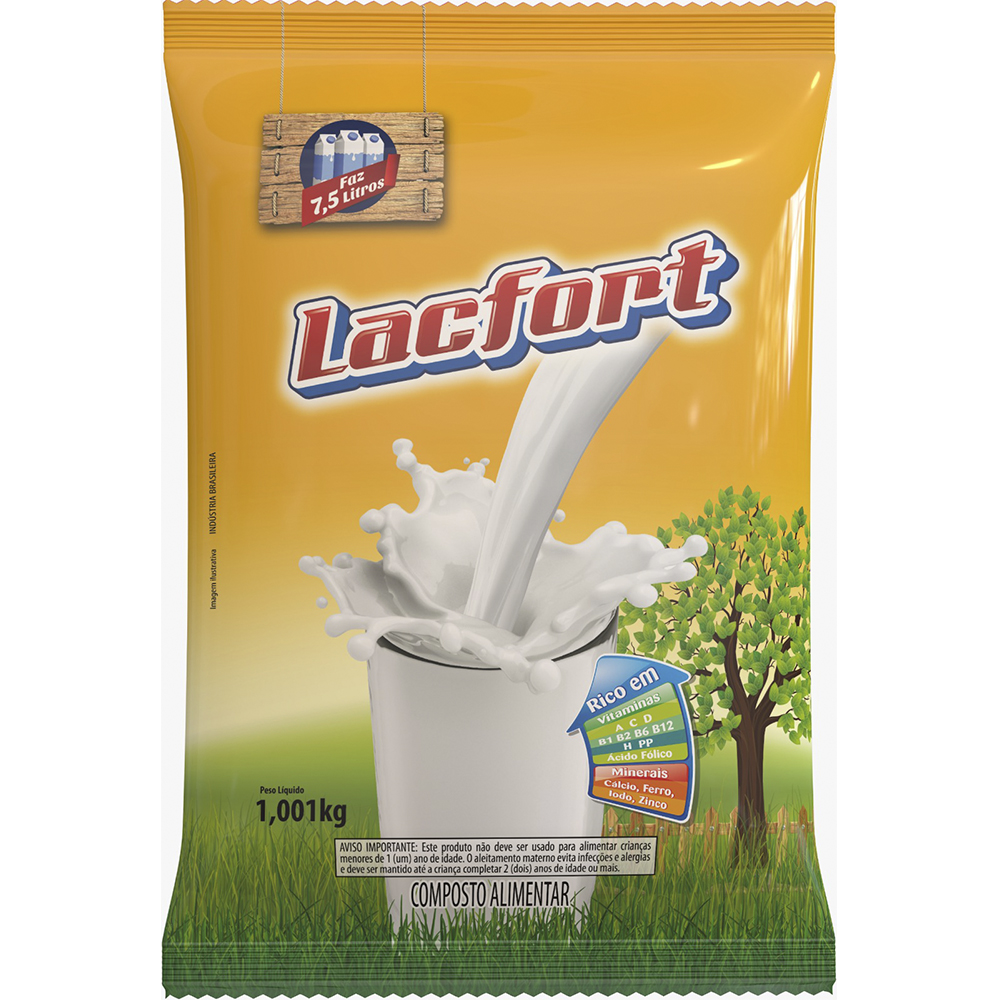 COMPOSTO ALIMENTAR LACFORT COM MALTO 1,01KG