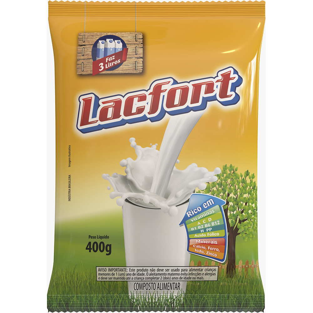 COMPOSTO ALIMENTAR LACFORT MALTO 400G