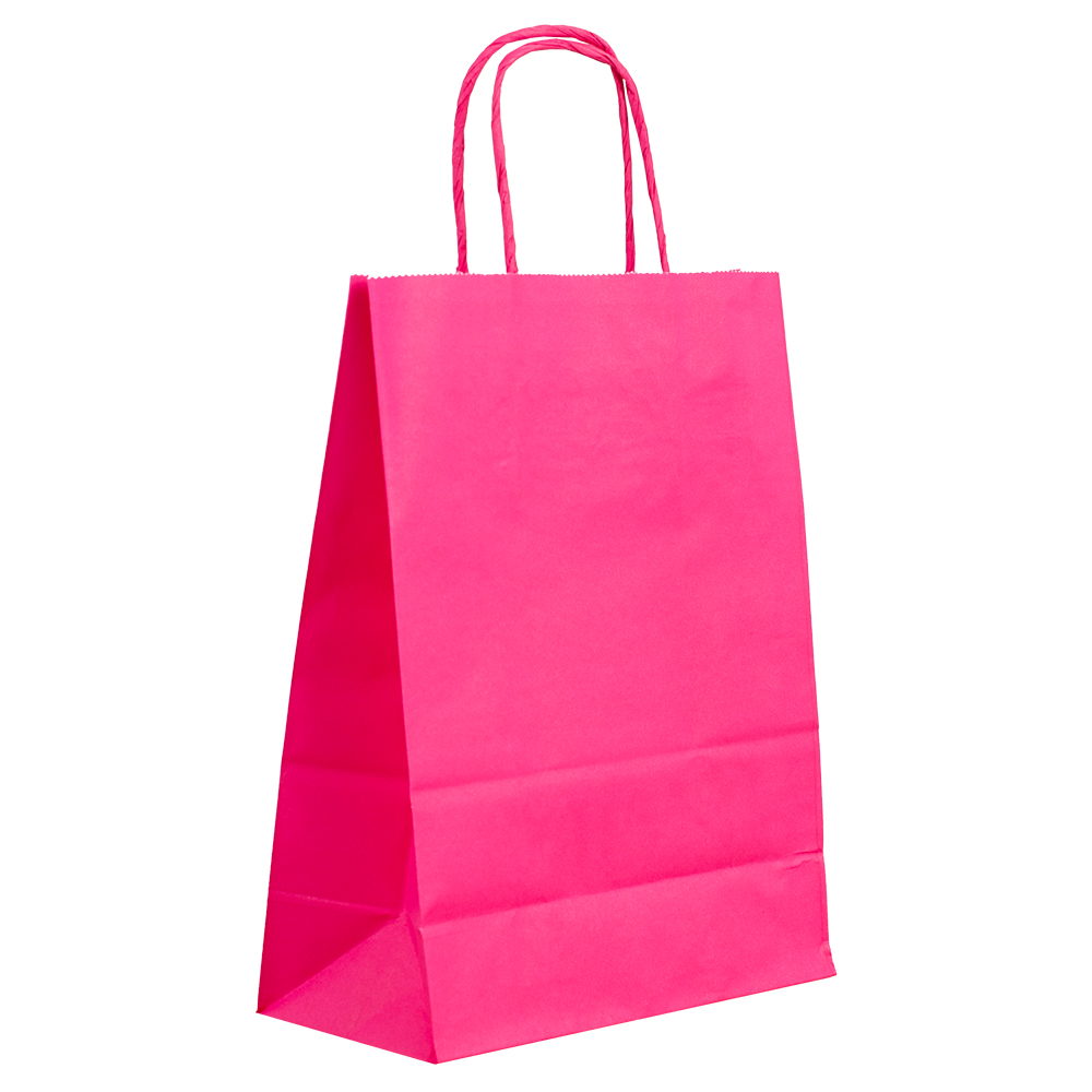 BOLSA PAPEL PINK COM ALCA PP 21X15X8