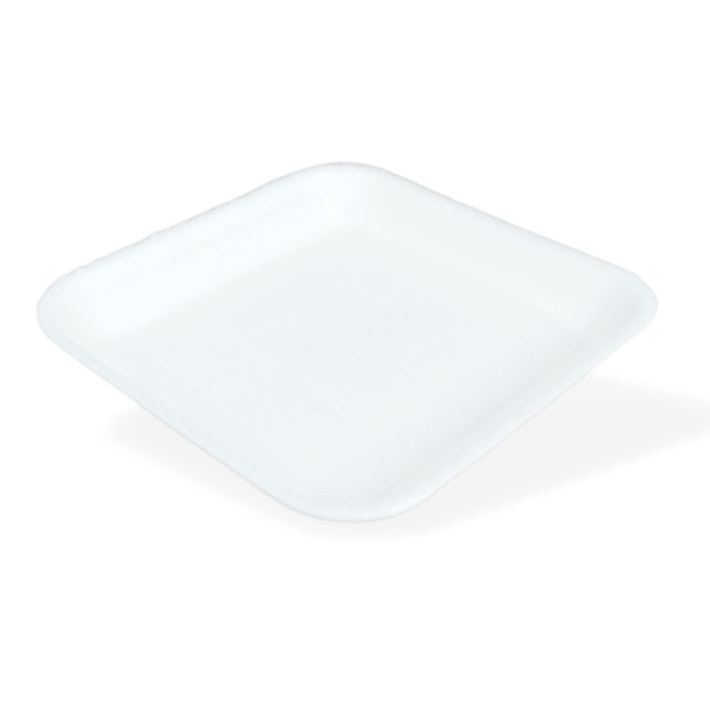 BANDEJA BRANCA B1R 15X15X2CM ISOBRAS
