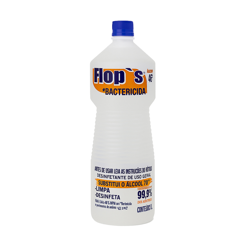 ALCOOL FLOPS 46,2 1LT BACTERICIDA