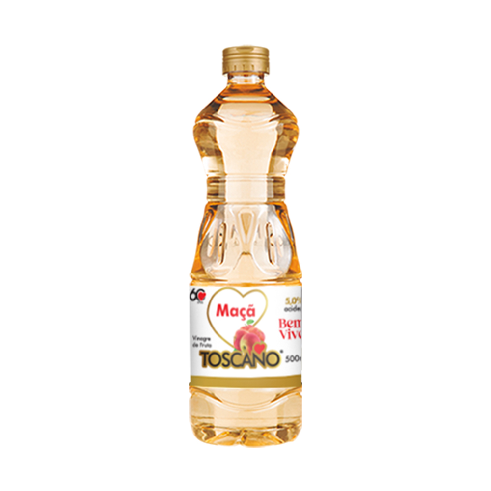 VINAGRE TOSCANO DE MACA ORGANICO 500ML