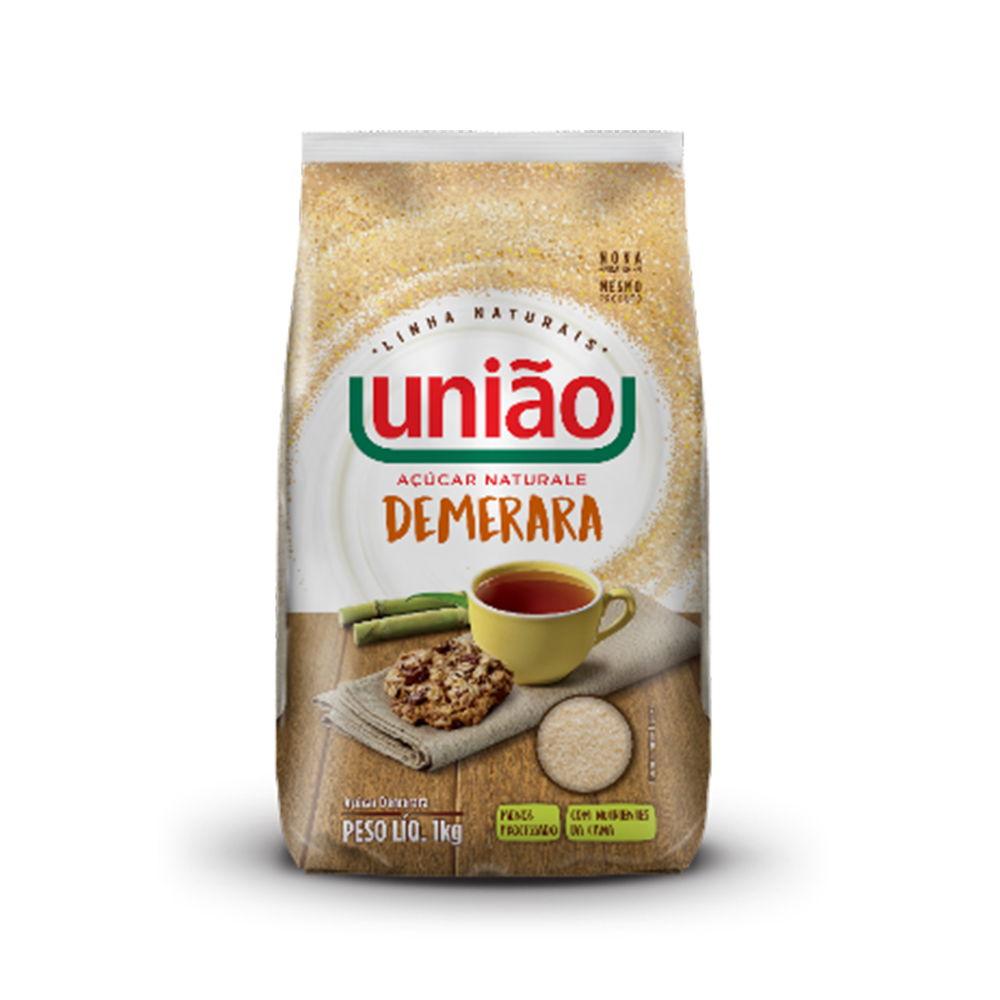 ACUCAR UNIAO DEMERARA NATURALE 1KG