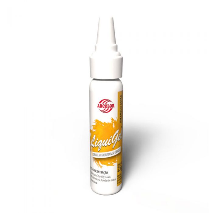 ANILINA ARCOLOR AMARELO GEMA LIQUIGEL 25G