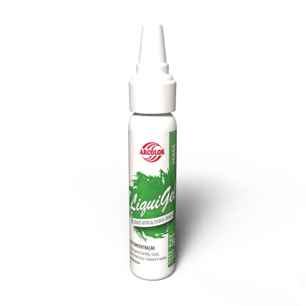 ANILINA ARCOLOR VERDE LIQUIGEL 25G