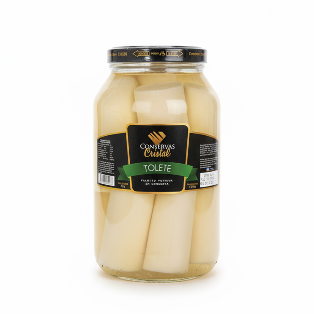 PALMITO CRISTAL TOLETE 1,8KG