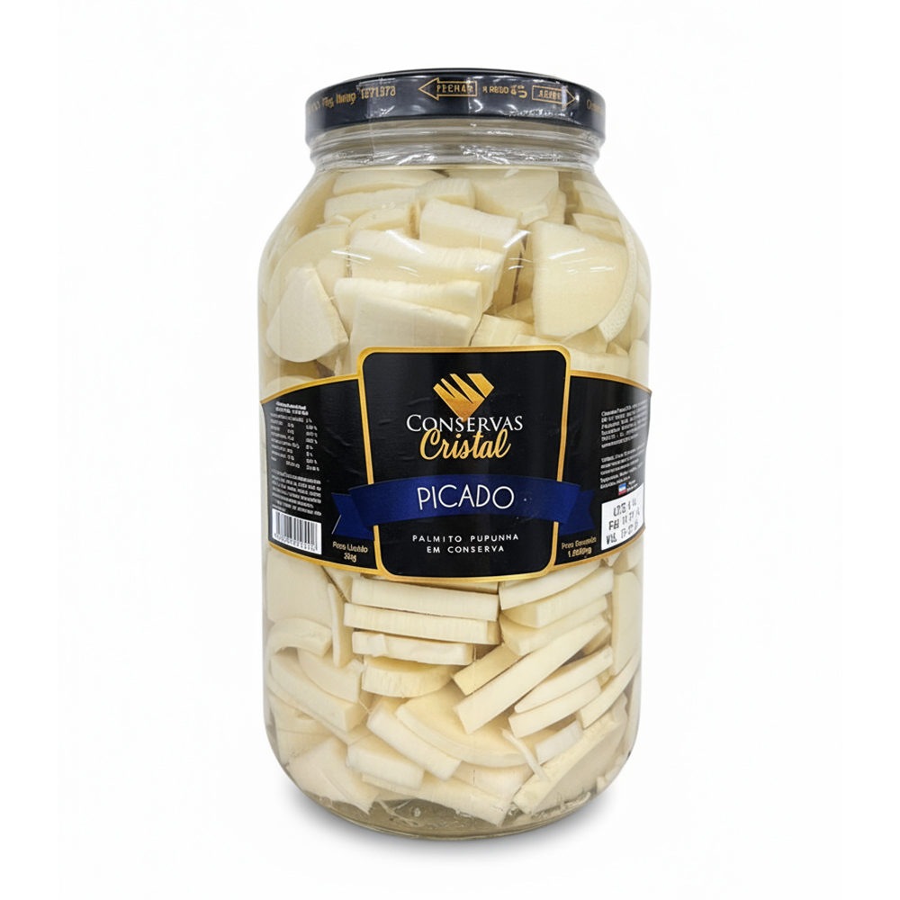 PALMITO CRISTAL PICADO 1,8KG