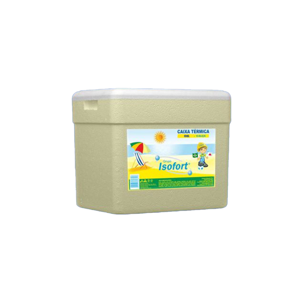 CAIXA ISOPOR 008LT ISOFORT