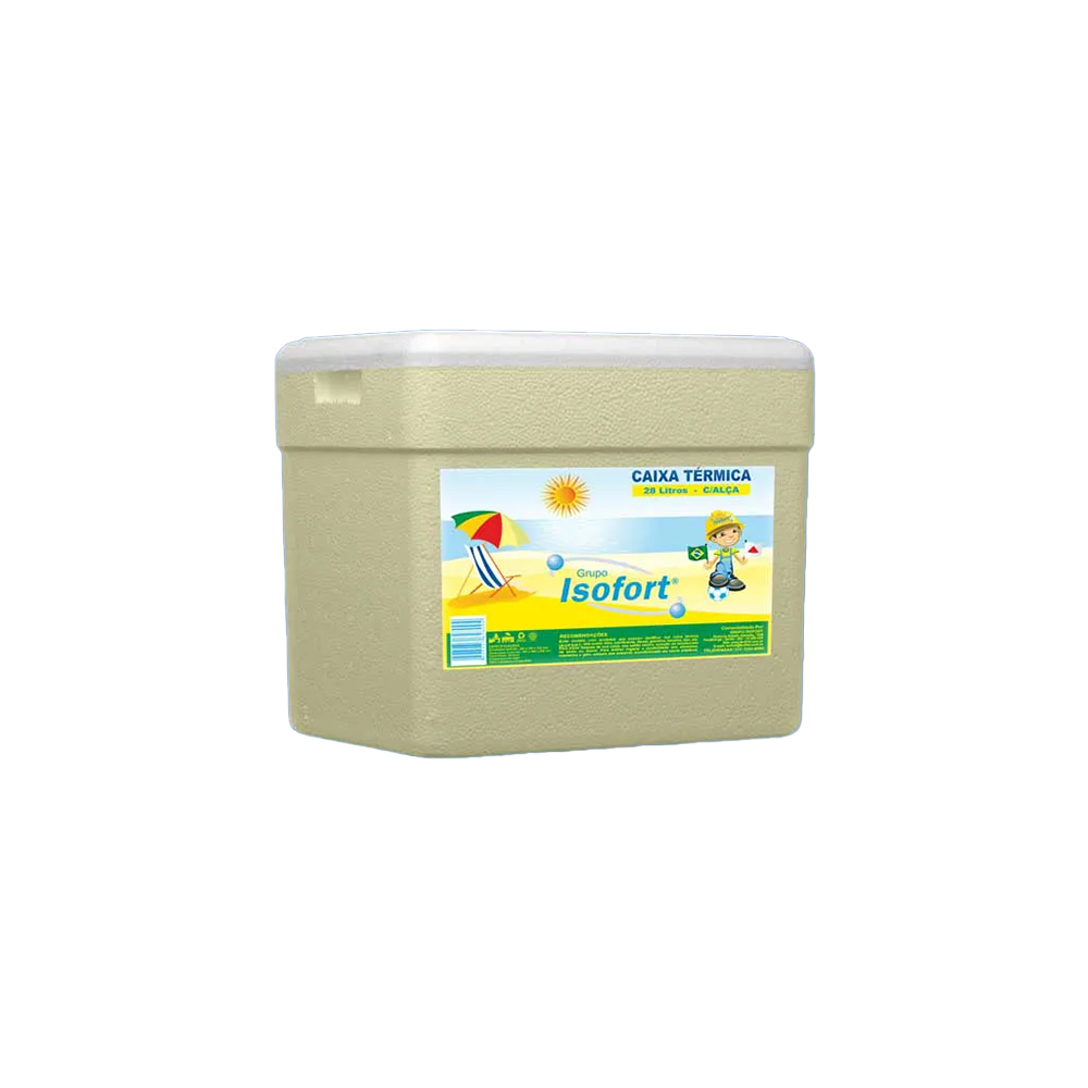 CAIXA ISOPOR 028LT ISOFORT