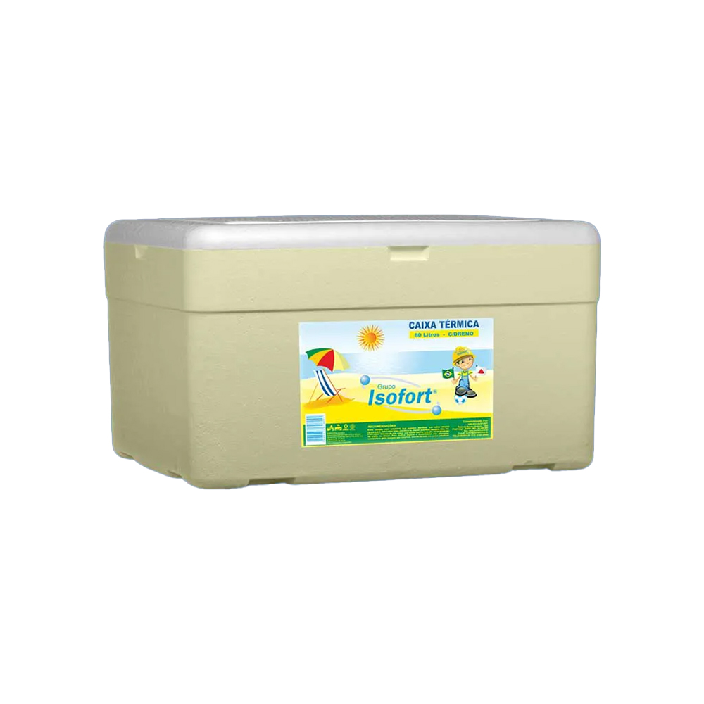 CAIXA ISOPOR 060LT ISOFORT