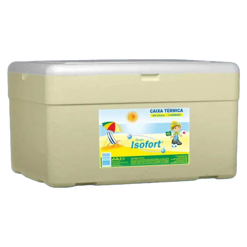 CAIXA ISOPOR 080LT ISOFORT