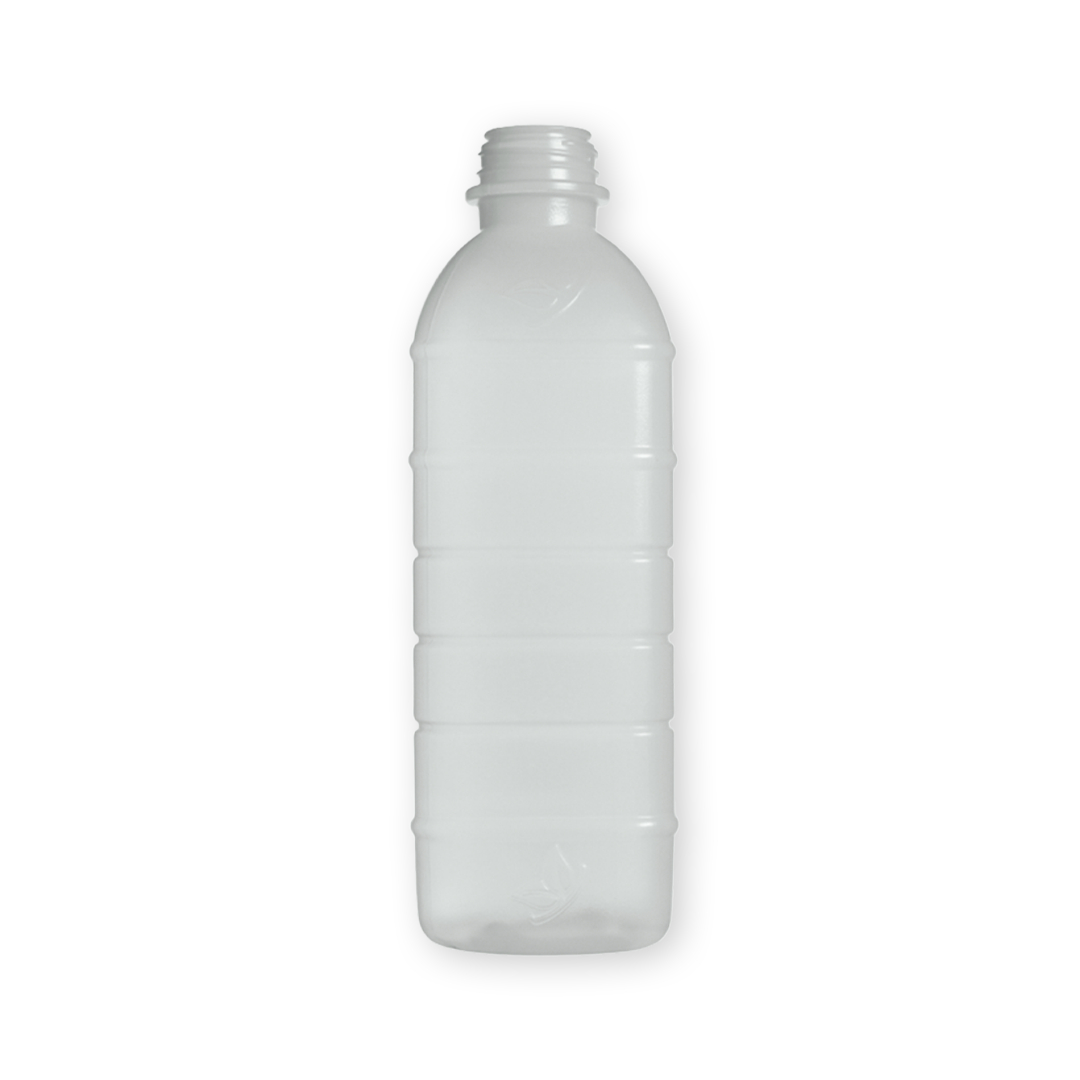 GARRAFA PLASTICA SUPRAFORM QUADRADA TAMPA LACRE 1000ML