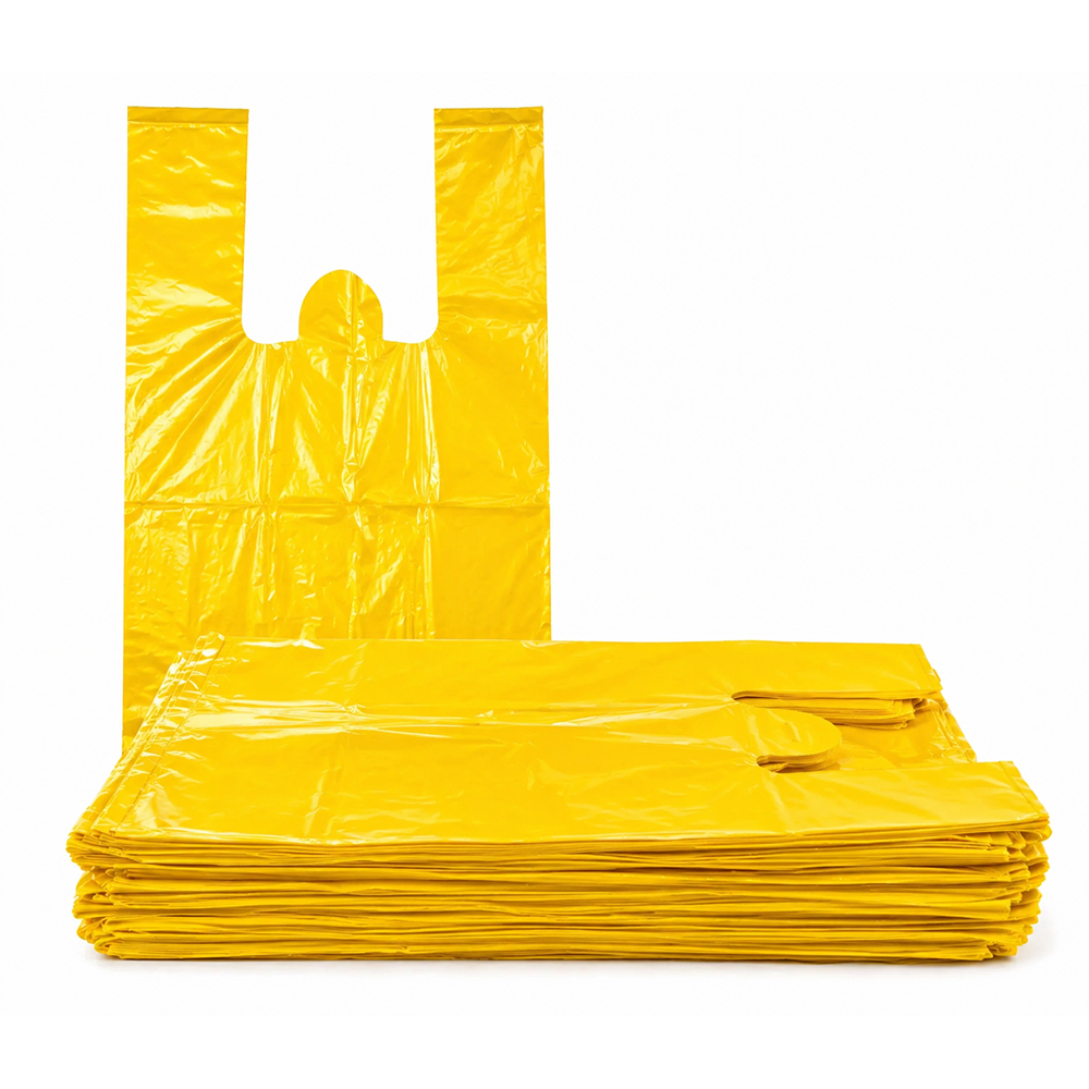 SACOLA CAMISETA RELIX 40X50 AMARELA