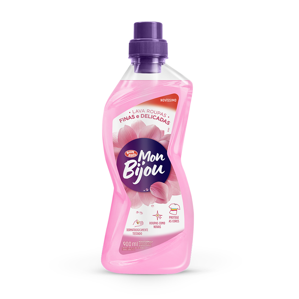 LAVA ROUPAS FINAS E DELICADAS 900ML MON BIJOU