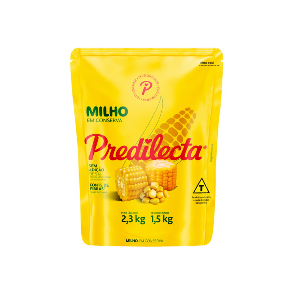 MILHO VERDE PREDILECTA SACHE 1,5KG