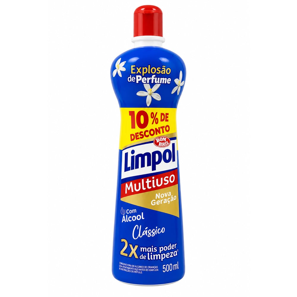 LIMPADOR MULTIUSO LIMPADOR CLASSICO 500ML DESCONTO 10%