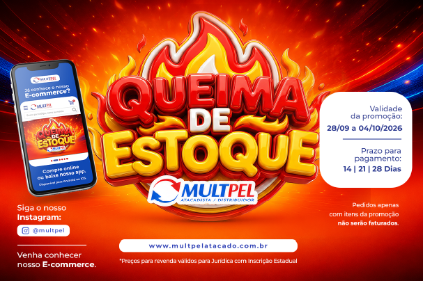 Queima de Estoque 14/09 a 04/10/2026